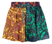 Shorts mit Paisley-Print