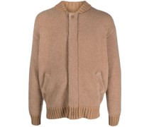 Cardigan mit Baseball-Kragen