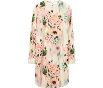 Minikleid mit Blumen-Print