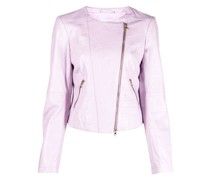 Bikerjacke mit Prägung