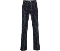 Slim-Fit-Jeans mit Logo