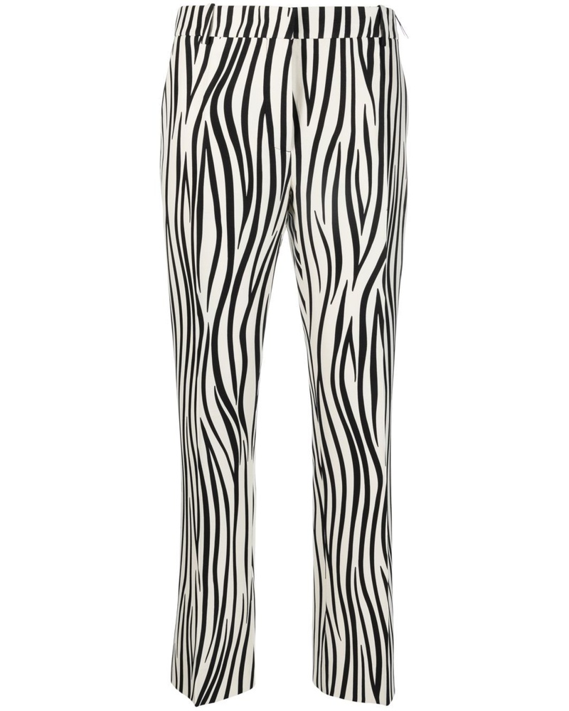Valentino Garavani Damen Hose mit Zebra-Print