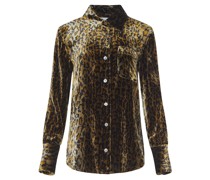 Hemd mit Animal-Print