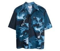 Hemd mit abstraktem Print