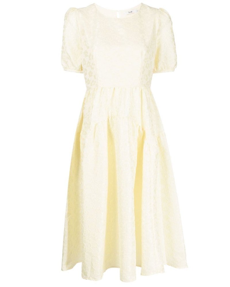 b+ab Damen Jacquard-Kleid