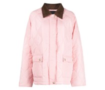 Gesteppte Cropped-Jacke