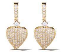 Mini 18kt 'Lauren' Gelbgoldohrringe