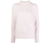 Rollkragenpullover mit gebürstetem Finish