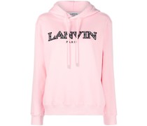 Hoodie mit Logo-Stickerei