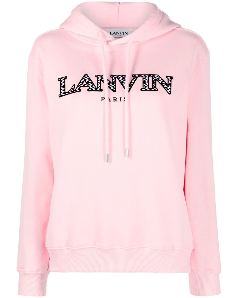 Lanvin Damen Hoodie mit Logo-Stickerei EV7382 Lanvin Damen Hoodie mit Logo-Stickerei EV7382
