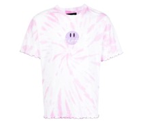 T-Shirt mit Batikmuster