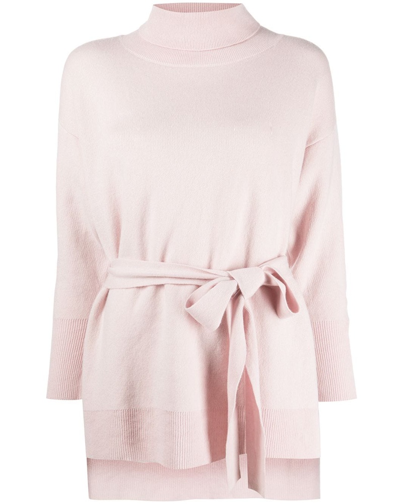 Adam Lippes Damen Fein gestrickter Pullover