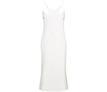 Midikleid mit U-Ausschnitt
