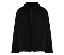 Kapuzenjacke mit Kordelzug