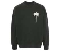 The Palm Sweatshirt aus Baumwolle