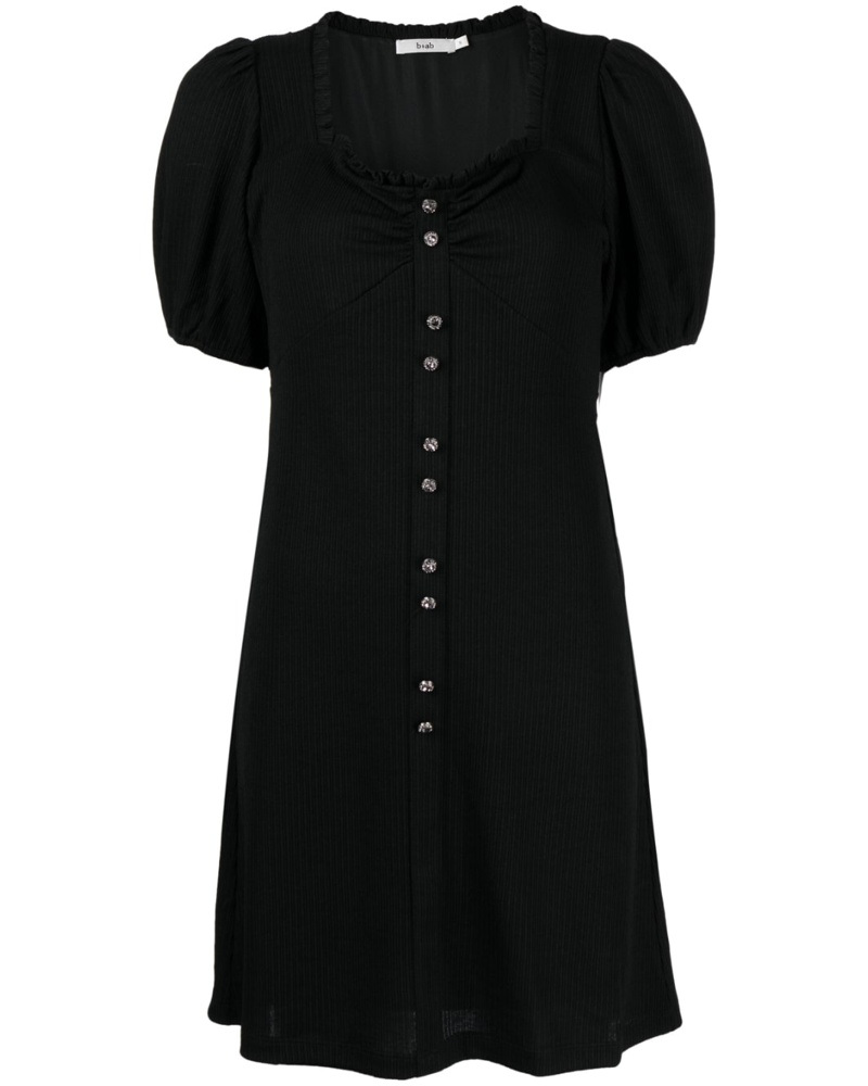 b+ab Damen Kleid mit Knopfverschluss