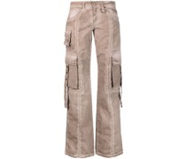 Tief sitzende Cargohose