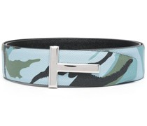Wendbarer Mantel mit Camouflage-Print