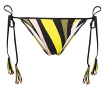Bikinihöschen mit Wellen-Print