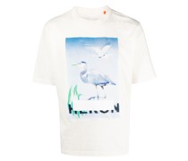 T-Shirt mit Censored Heron-Print