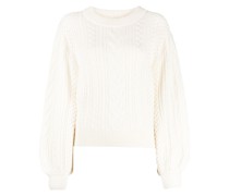 Pullover mit Zopfmuster