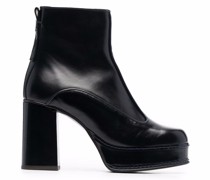 Stiefeletten mit dicker Sohle