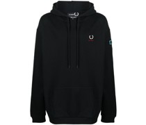 Hoodie mit Logo-Patch