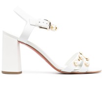 Sandalen mit Blockabsatz 95mm