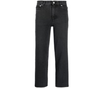 A.P.C. Halbhohe Cropped-Jeans