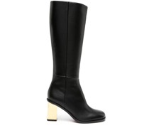 Rebecca 75mm leather boots