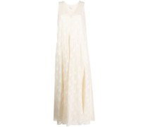 Gepunktetes Equinoxe Maxikleid