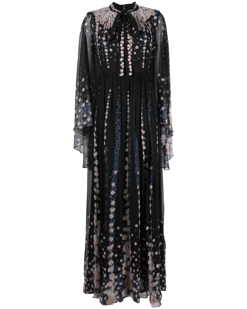Erdem Damen Abendkleid mit Print