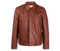 Hemdjacke aus Leder