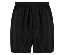 Shorts aus Satin