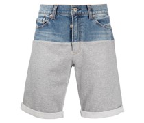Ausgeblichene Jeans-Shorts