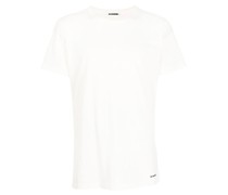 Schmales T-Shirt mit rundem Ausschnitt