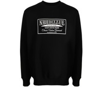 x Neighborhood Sweatshirt mit Logo-Print