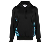 Hoodie im Patchwork-Look