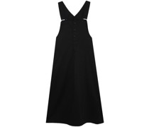 Maxikleid mit eckigem Ausschnitt