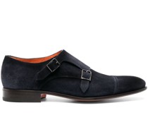Monk-Schuhe aus Wildleder