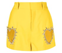 Shorts mit Kristallen