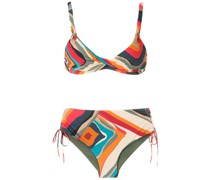 'Marcela' Bikini mit Print