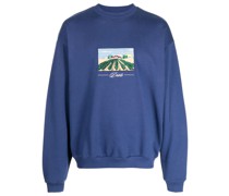 Pullover mit Logo-Stickerei
