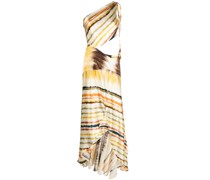 Gestreiftes Abendkleid