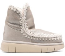 logo-patch chunky boots