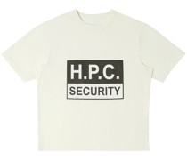 Security T-Shirt mit Logo-Print