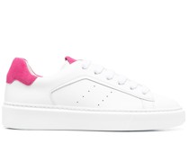 Sneakers mit Kontrastferse
