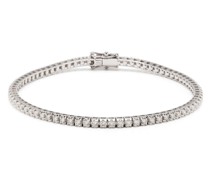 18kt Weißgoldarmband mit Diamanten