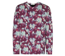 Geblümtes Sweatshirt im Vintage-Look