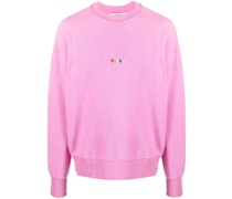 Fleece-Sweatshirt mit Logo